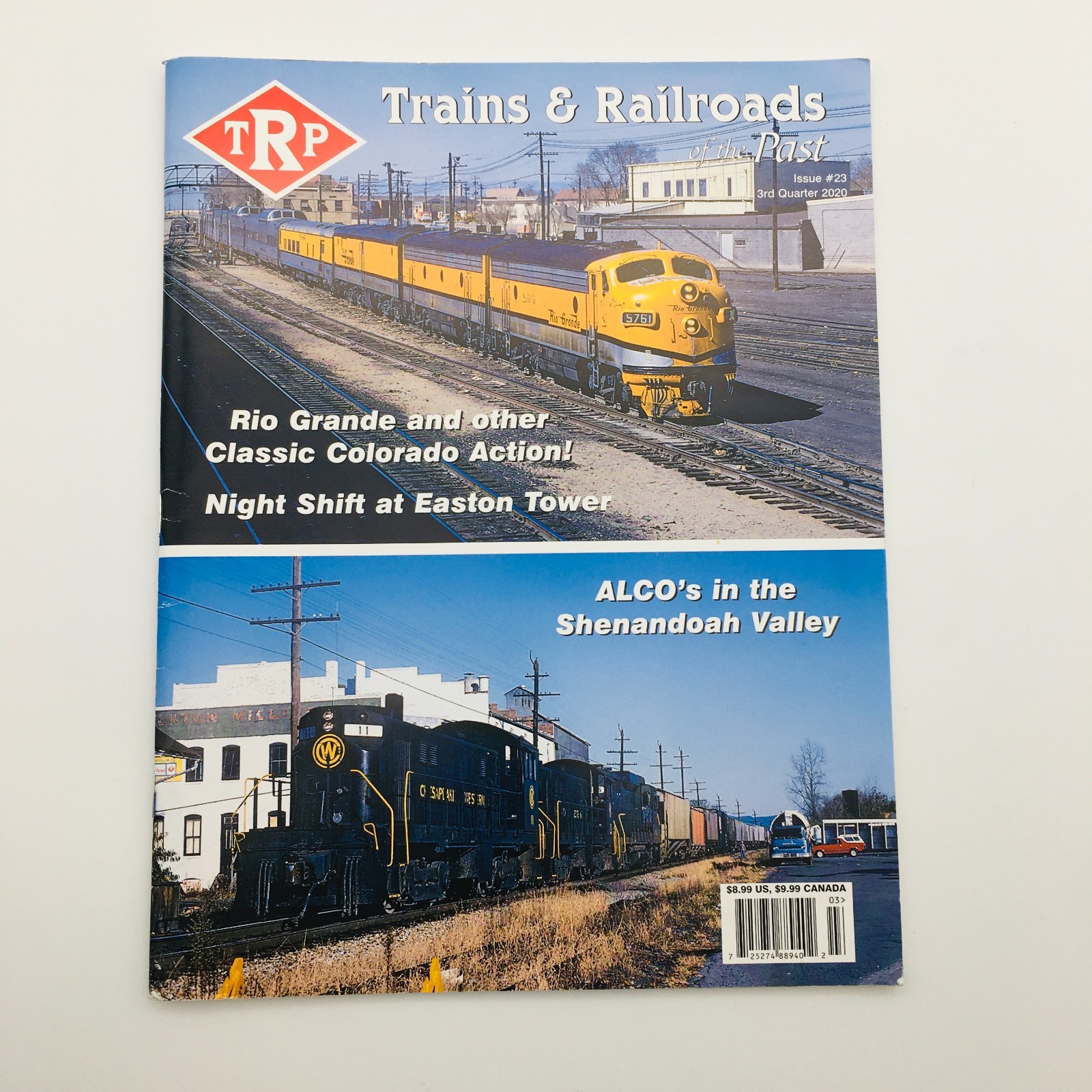 Trains & Railroads Of The Past Magazine Issue #23 3rd Quarter 2020 725274889402
