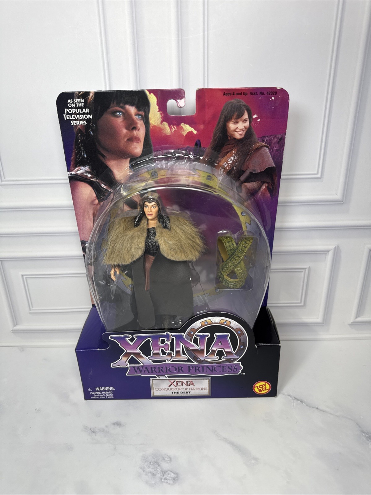 1999 Toy Biz Xena Warrior Princess Conqueror of Nations The Debt Action Figure 1999 Toy Biz Xena Warrior Princess Conqueror of Nations The Debt Action Figure