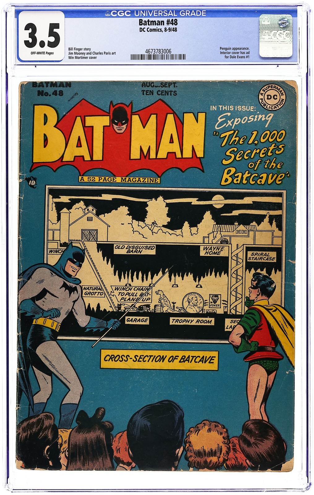 Batman #48 CGC 3.5 1948 4673783006