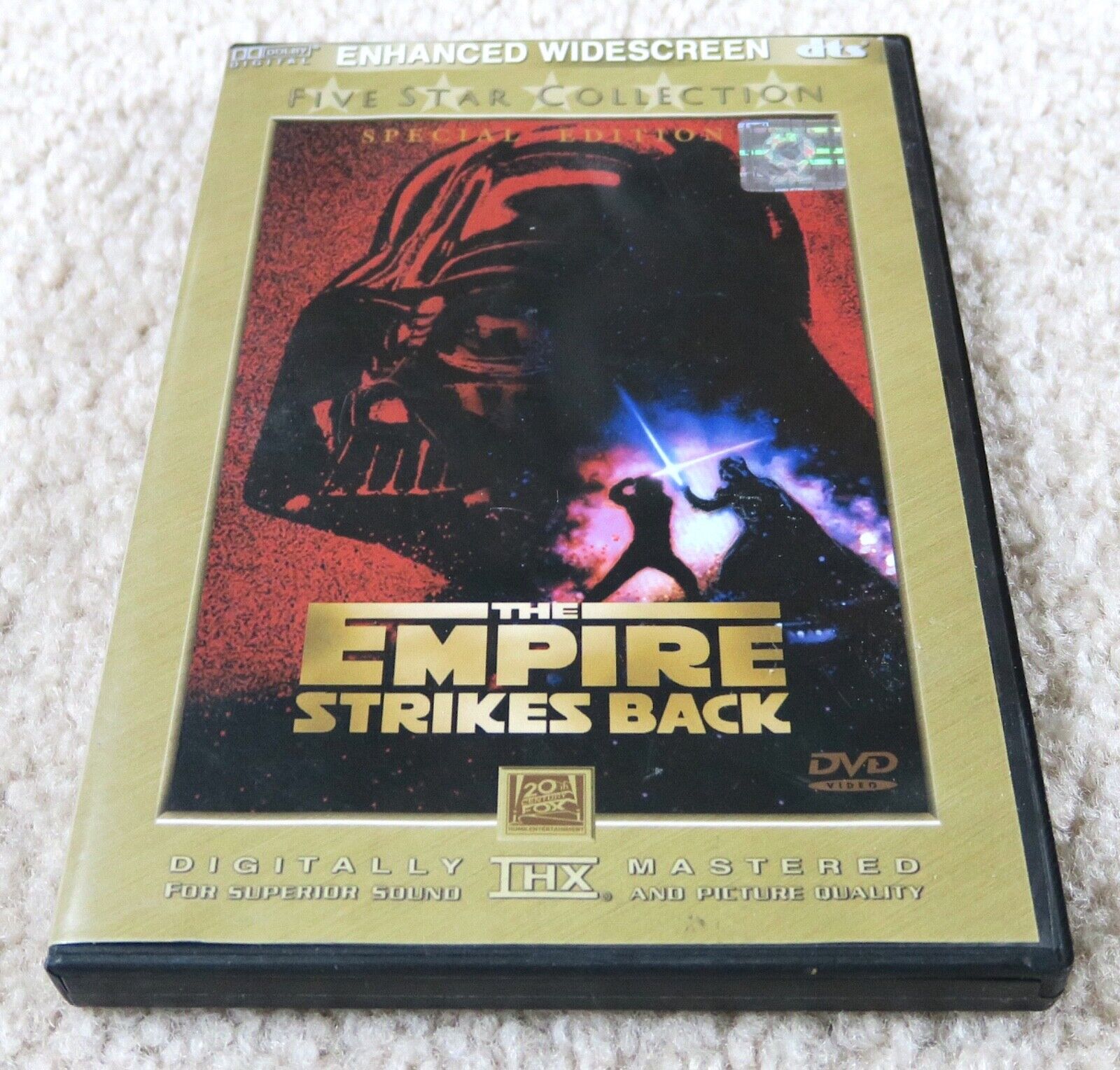 Star Wars Five Star Collection Widescreen DVD The Empire Strikes Back