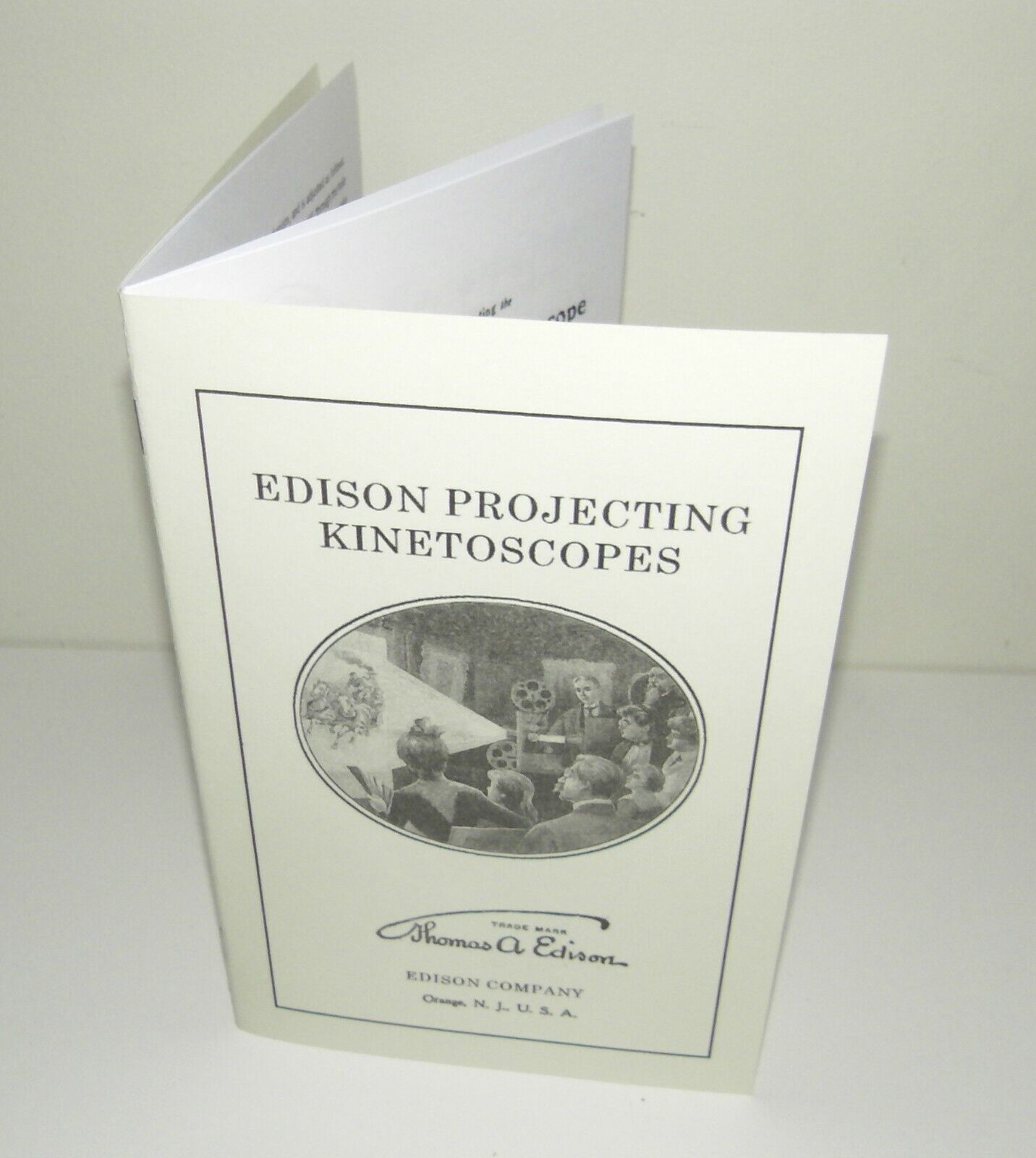 Edison Kinetoscope Projector Manual Reproduction