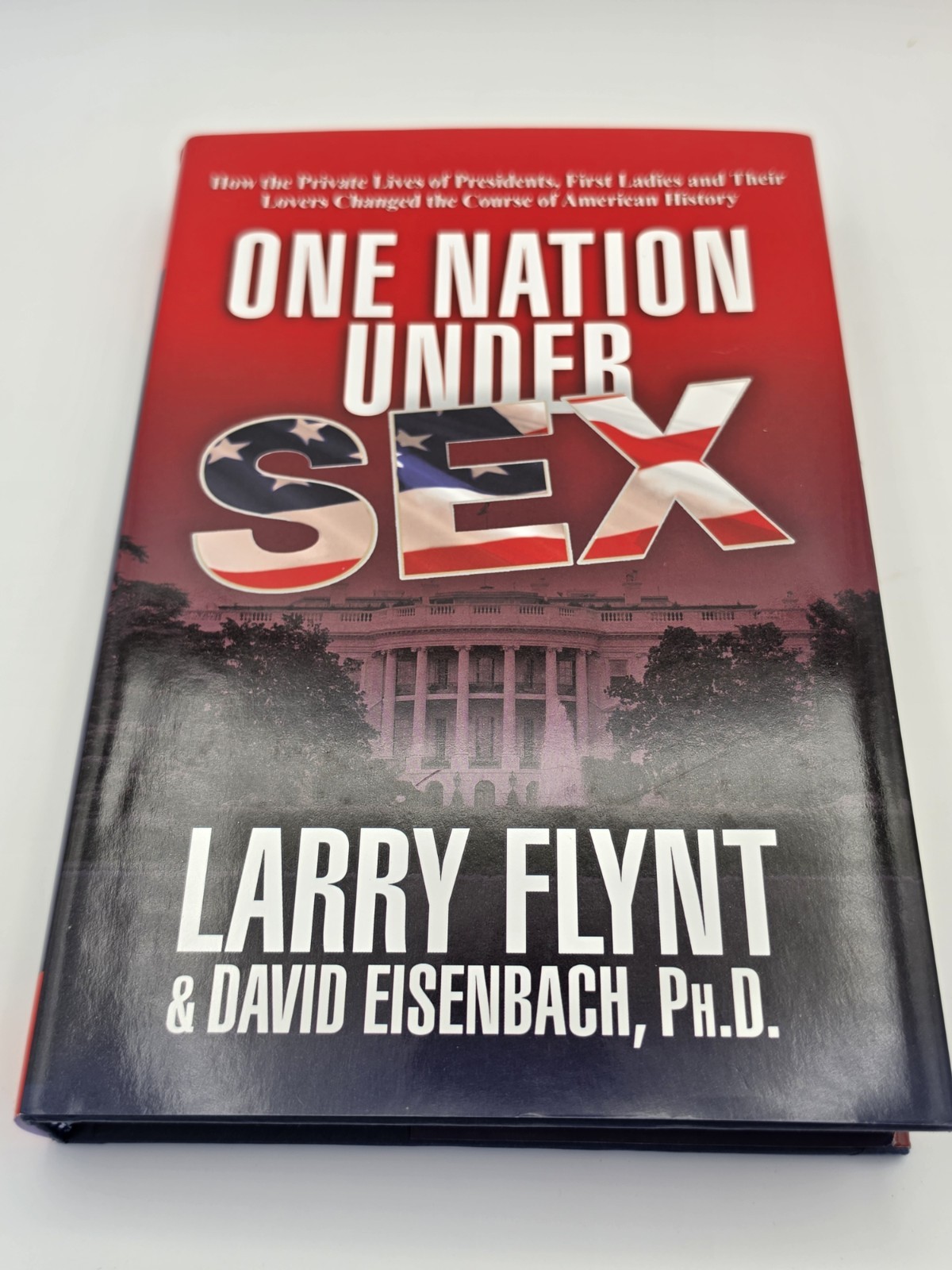 Larry Flynt Signed* ONE NATION UNDER SEX 1st Edition 2011 HC DJ Auto JSA CK18403 Larry Flynt Signed* ONE NATION UNDER SEX 1st Edition 2011 HC DJ Auto JSA CK18403