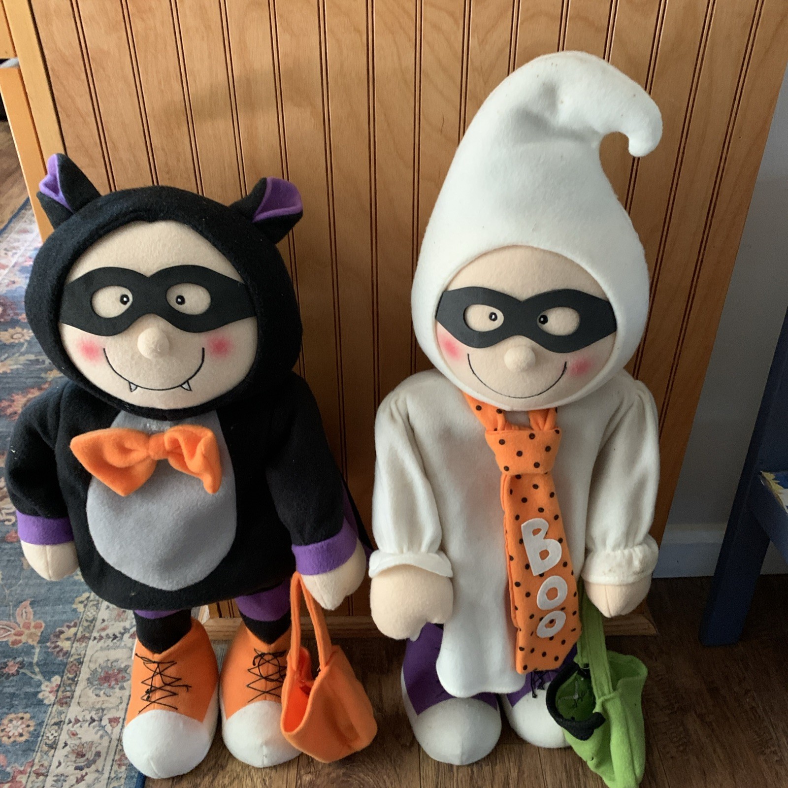 Prima Creations Halloween Trick or Treaters Porch Greeters Pair 26 Inches Decor Prima Creations Halloween Trick or Treaters Porch Greeters Pair 26 Inches Decor