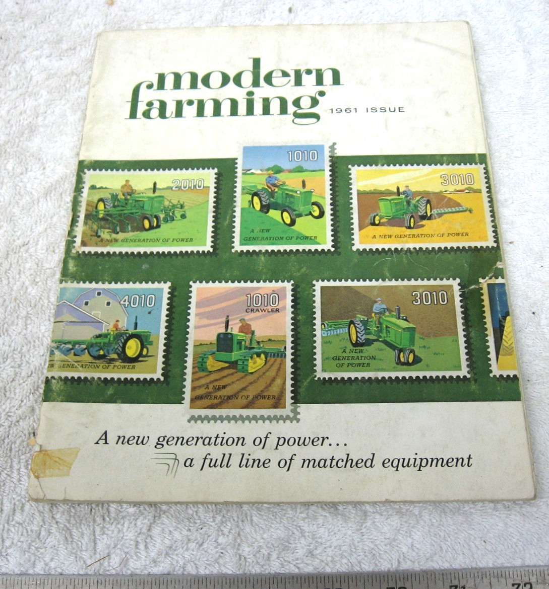 1961 JOHN DEERE MODERN FARMING TRACTOR & EQUIPMENT BROCHURE 4010 8010 3010 1010 1961 JOHN DEERE MODERN FARMING TRACTOR & EQUIPMENT BROCHURE 4010 8010 3010 1010