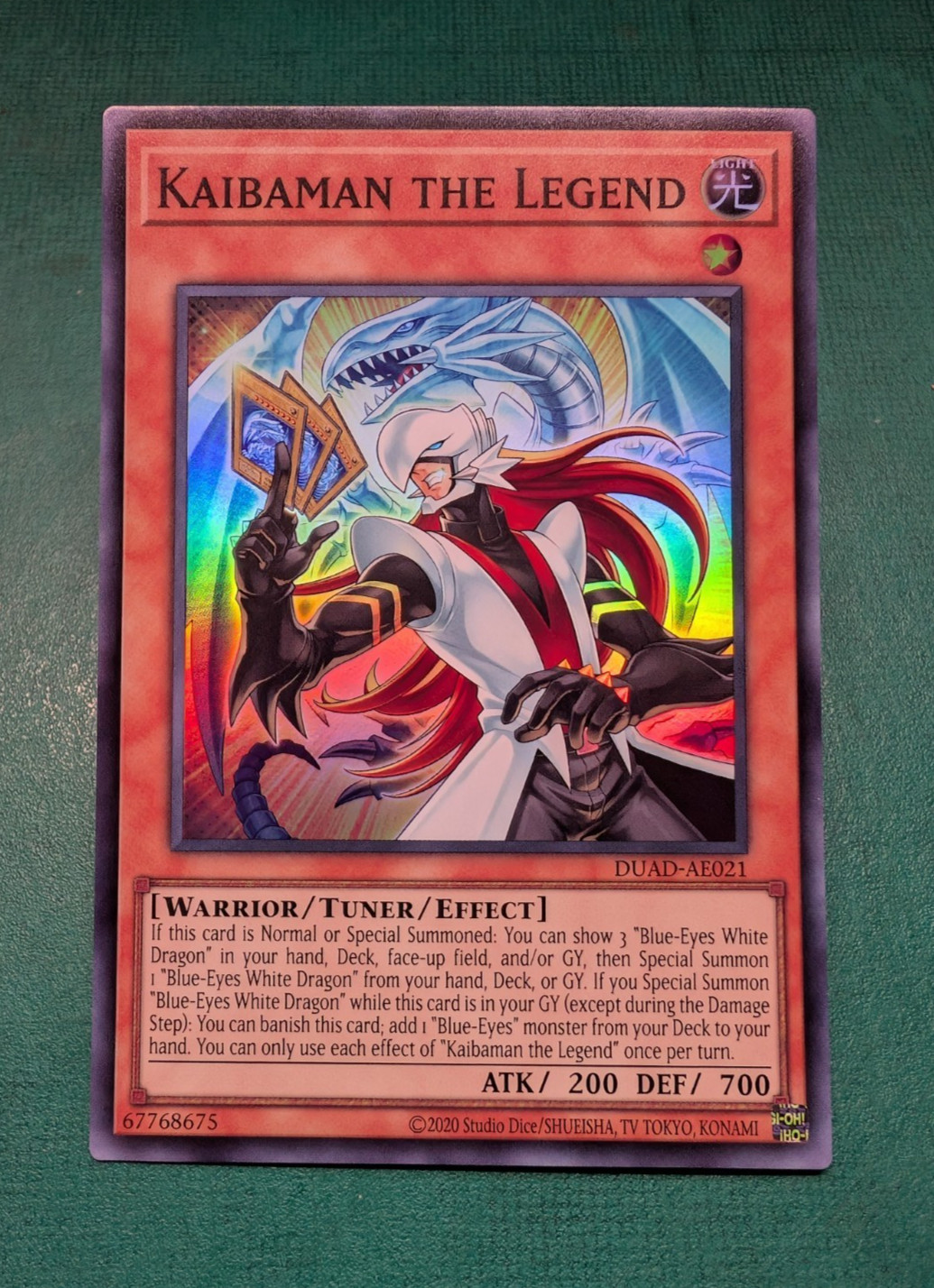 YuGiOh Kaibaman the Legend DUAD-AE021 Super Rare AE Edition NM YuGiOh Kaibaman the Legend DUAD-AE021 Super Rare AE Edition NM