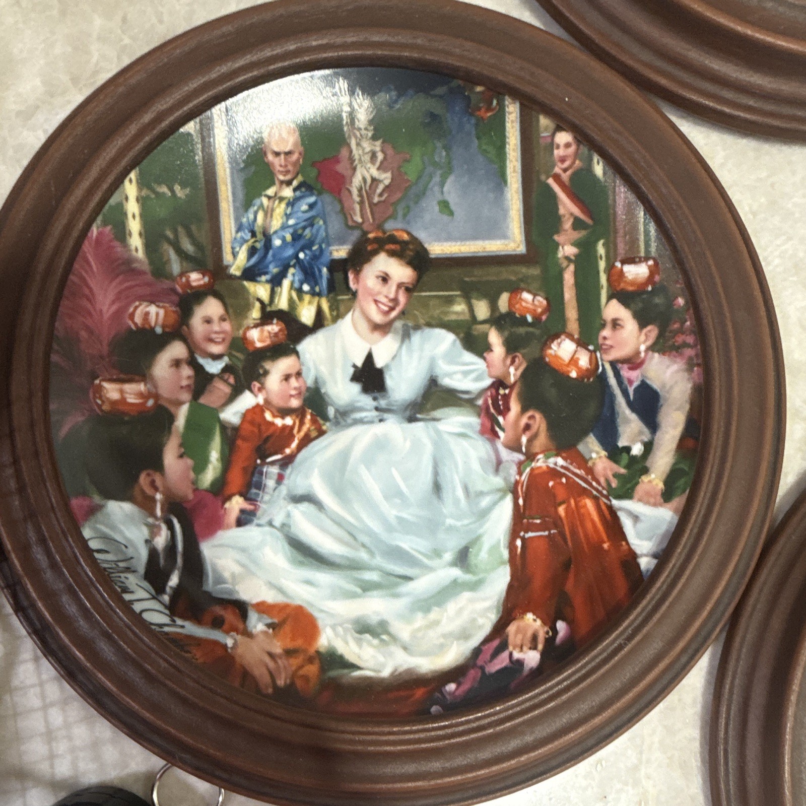 Set of 4 Vintage Plate Collection Of Edwin M. Knowles China Company