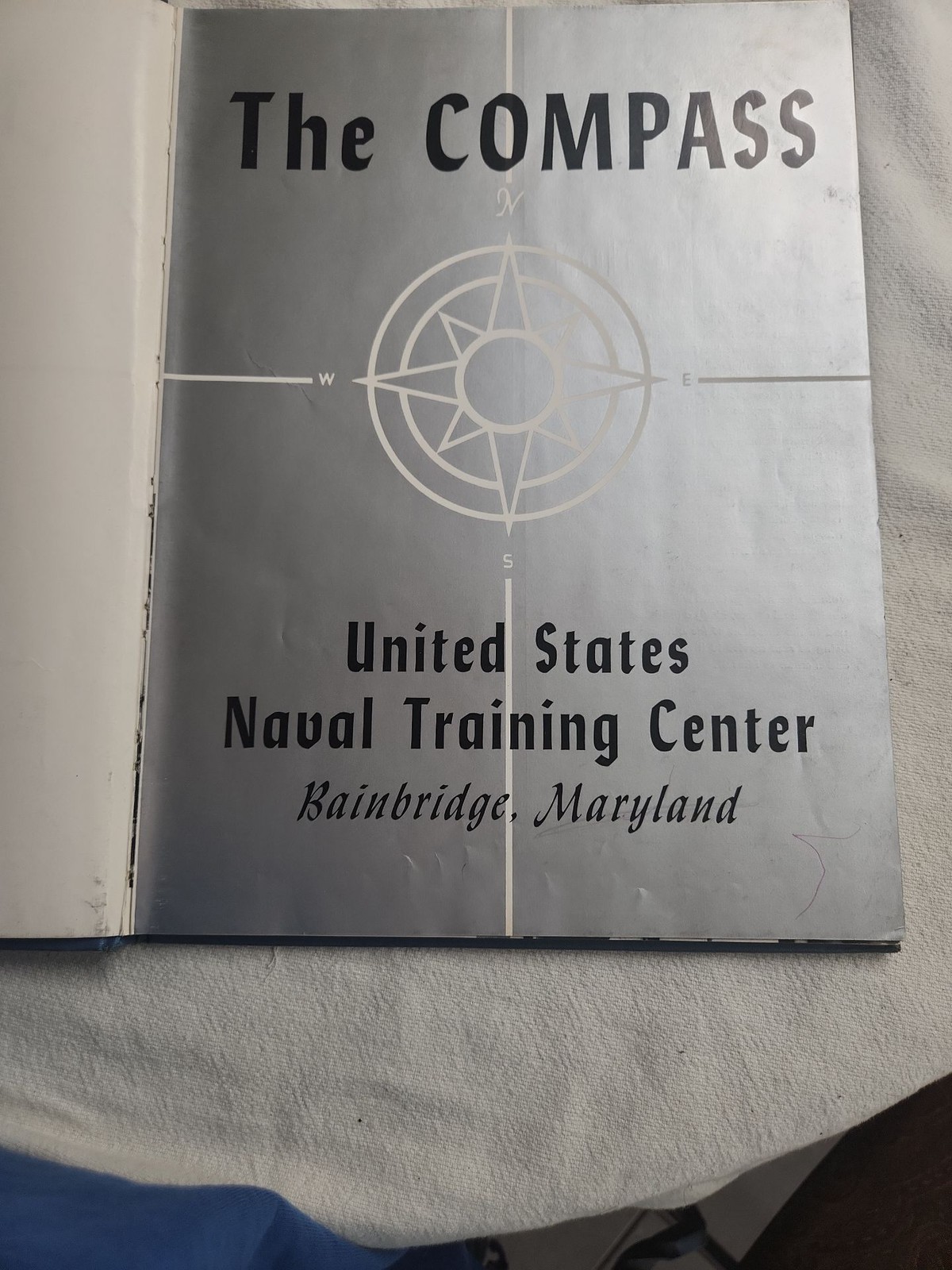 1952 US Naval Training Center Bainbridge \'The Compass\' Cruise Book (Boot Camp)