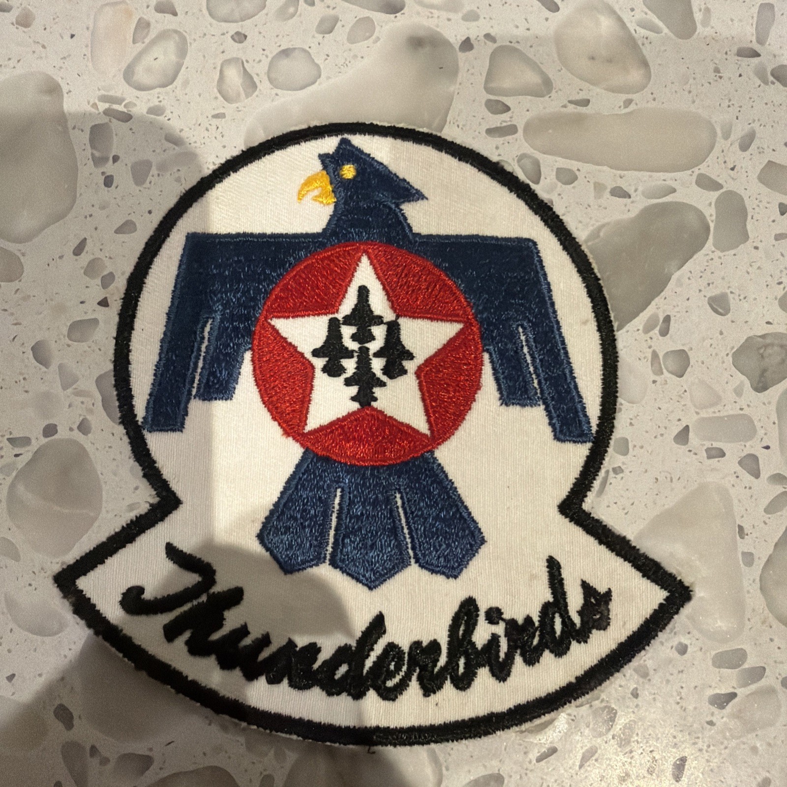 Vintage USAF Air Force Flight Demonstration Team THUNDERBIRDS Patch 5”