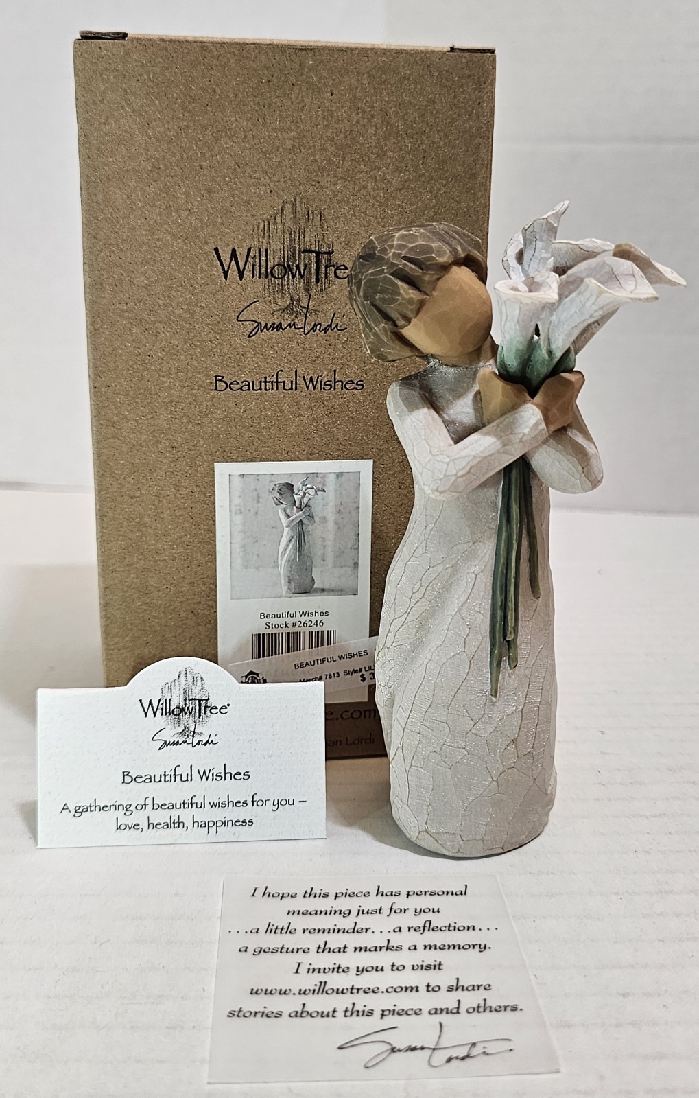NEW Willow Tree BEAUTIFUL WISHES Figurine Susan Lordi DEMDACO NEW Willow Tree BEAUTIFUL WISHES Figurine Susan Lordi DEMDACO