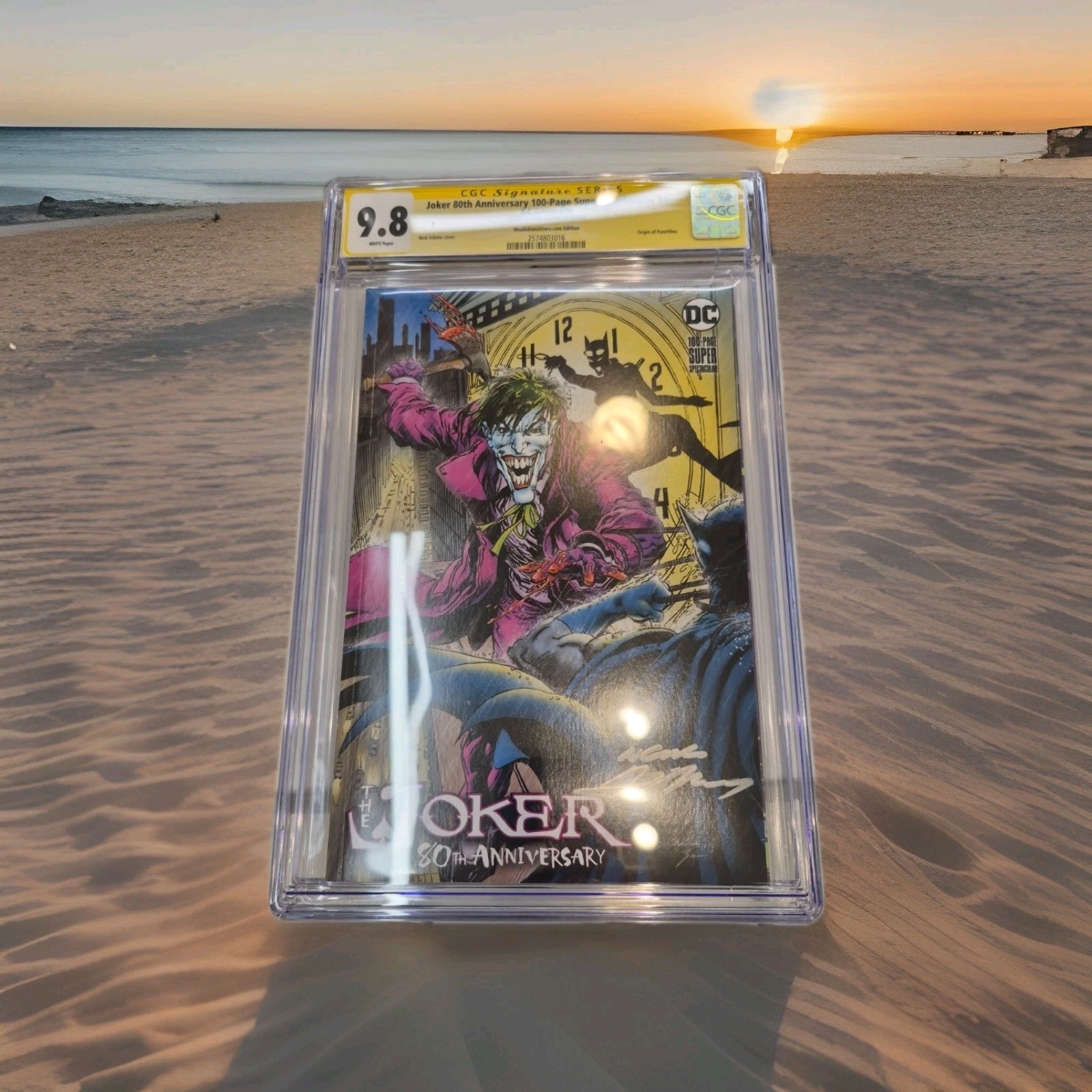 CGC Signature Series THE JOKER 80TH ANNIVERSARY 9.8 NM/MT SIGNED NEAL ADAMS RIP CGC Signature Series THE JOKER 80TH ANNIVERSARY 9.8 NM/MT SIGNED NEAL ADAMS RIP