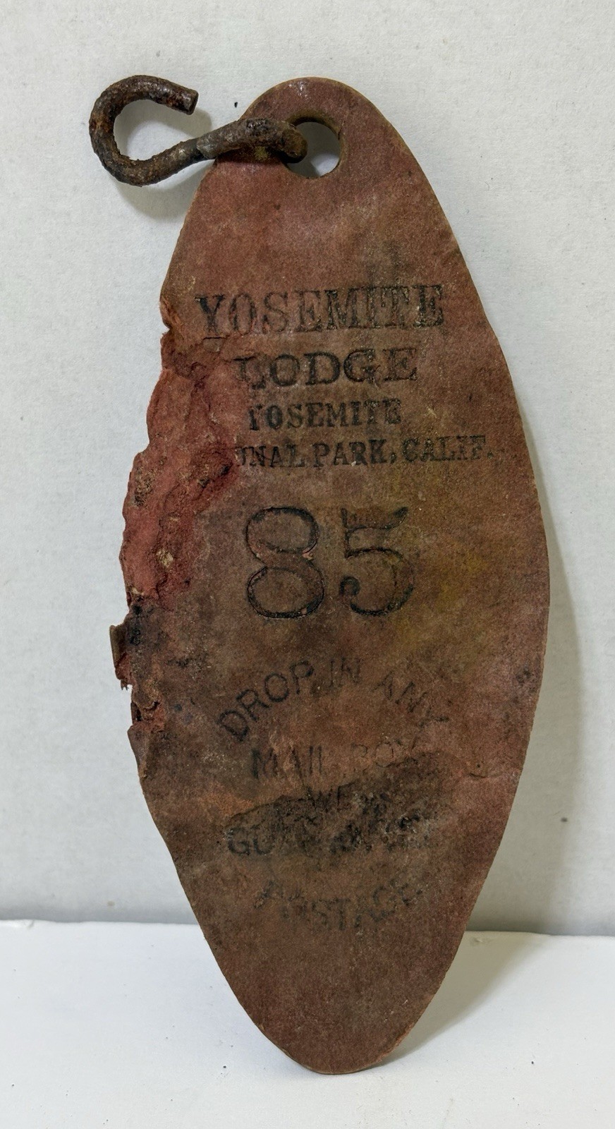 Rare YOSEMITE NATIONAL PARK Hotel Lodge Room Key Fob Rare YOSEMITE NATIONAL PARK Hotel Lodge Room Key Fob