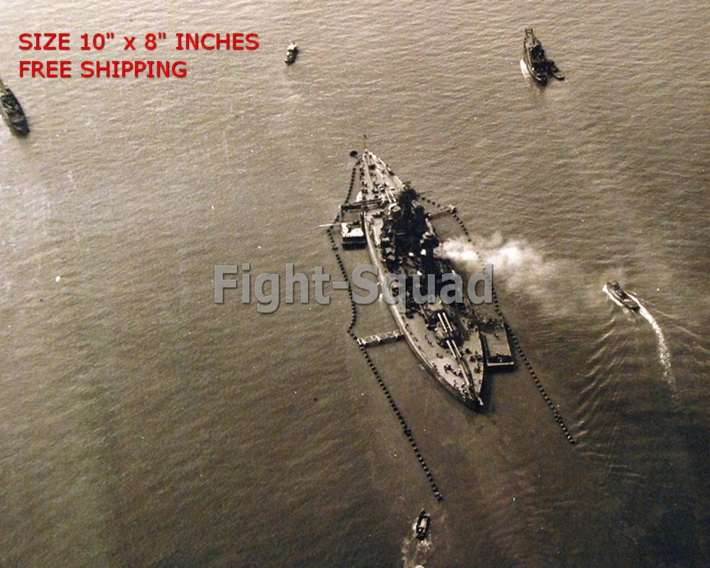 WW2 US 8x10 Photo 1942 American battleship USS Colorado BB- 45 with O3892 WW2 US 8x10 Photo 1942 American battleship USS Colorado BB- 45 with O3892