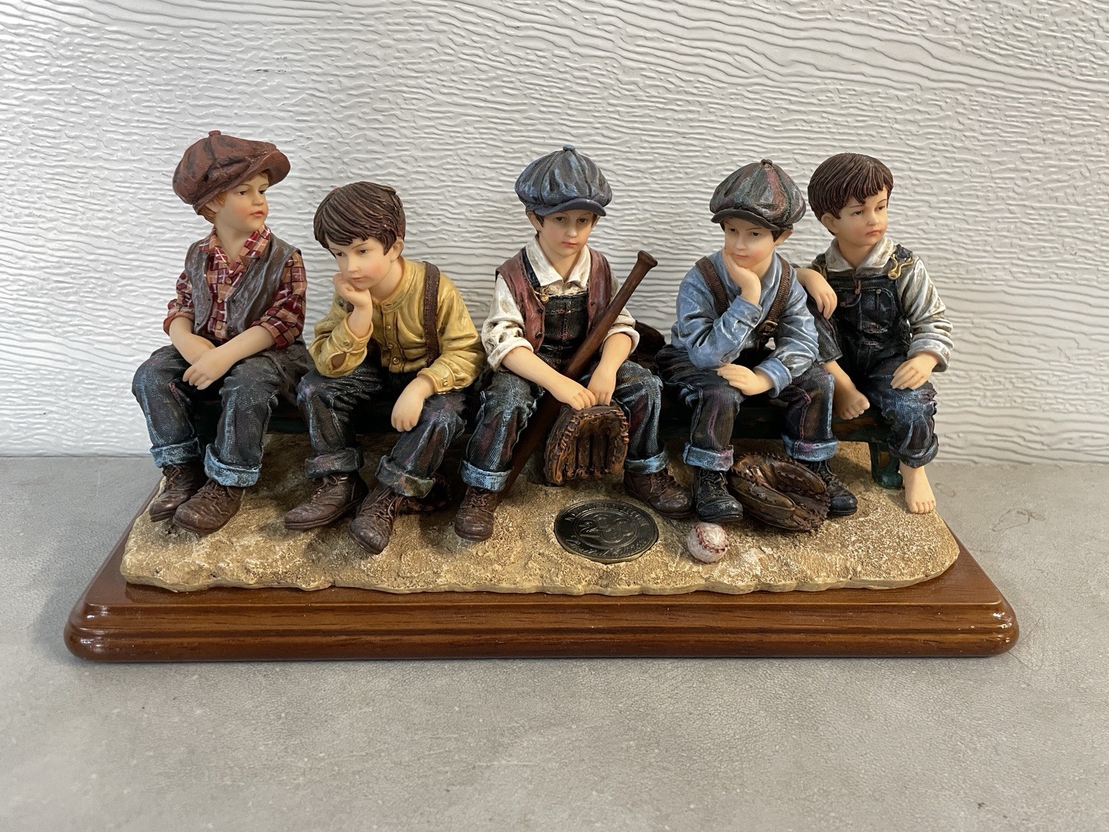 Vanmark Timeless Treasures 1999, #1138 Limited Edition Home Team Zero Signed