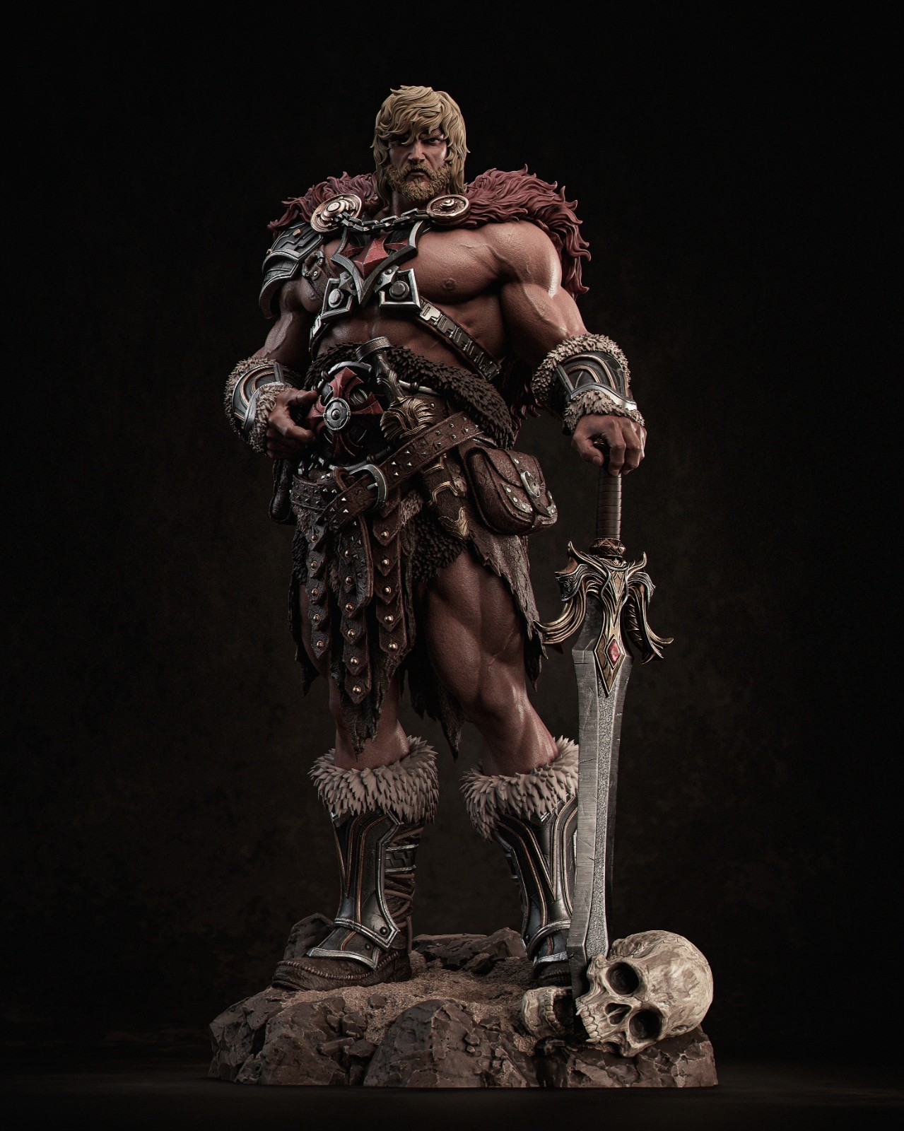 He-Man Power of Grayskull Edition 1/6 Resin Garage Kit MOTU Unpainted Display He-Man Power of Grayskull Edition 1/6 Resin Garage Kit MOTU Unpainted Display