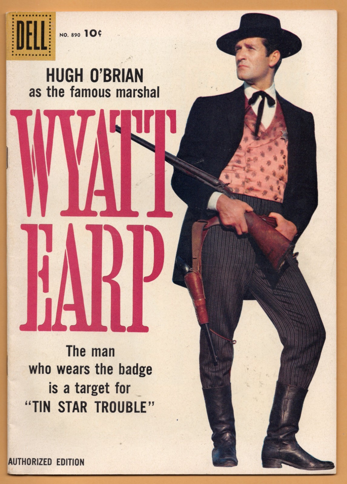 4 COLOR # 890 , WYATT EARP 8.5 VERY FINE+ 4 COLOR # 890 , WYATT EARP 8.5 VERY FINE+
