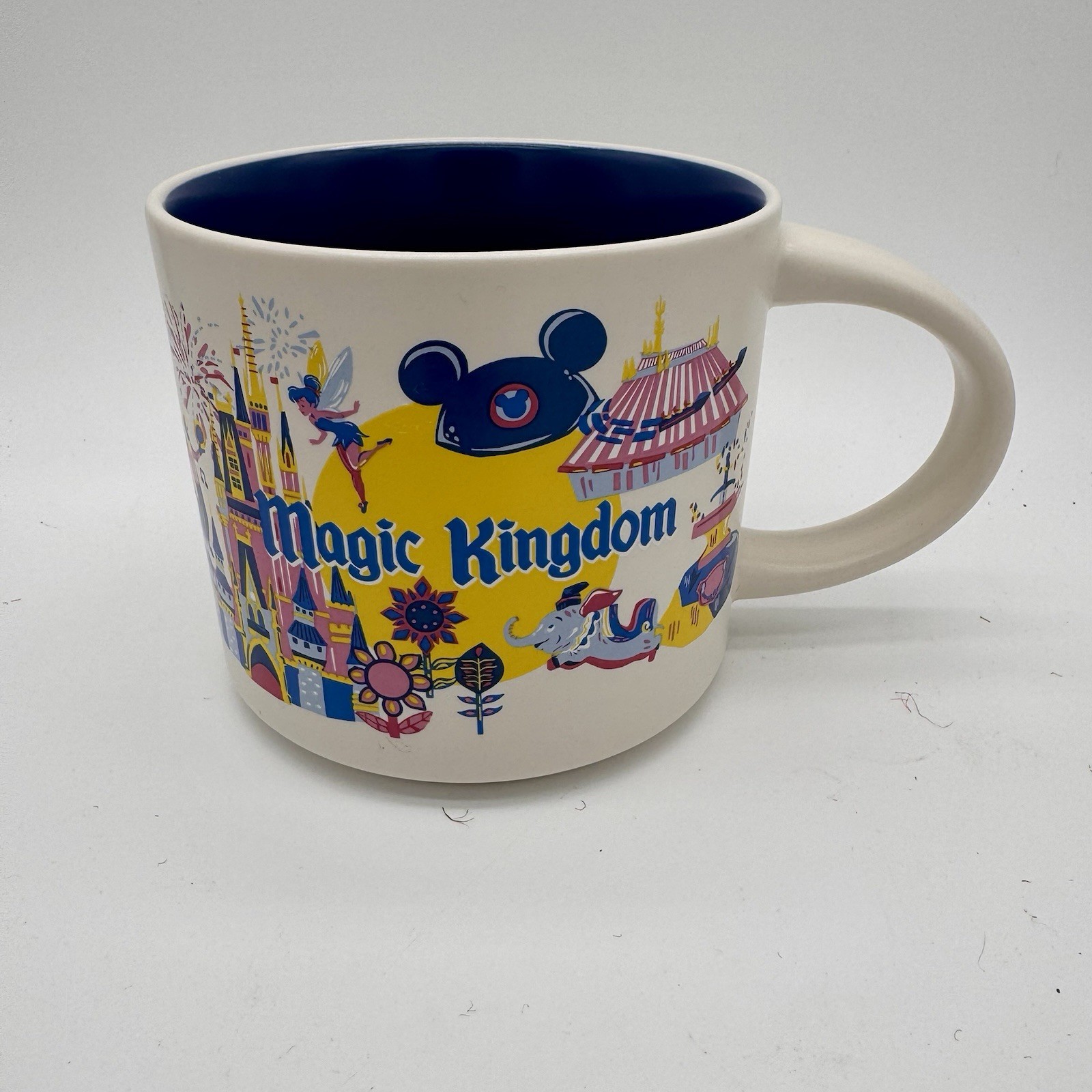 Starbucks 2024 Disney Parks Magic Kingdom Mug Discovery Series 14 fl oz Cup EUC