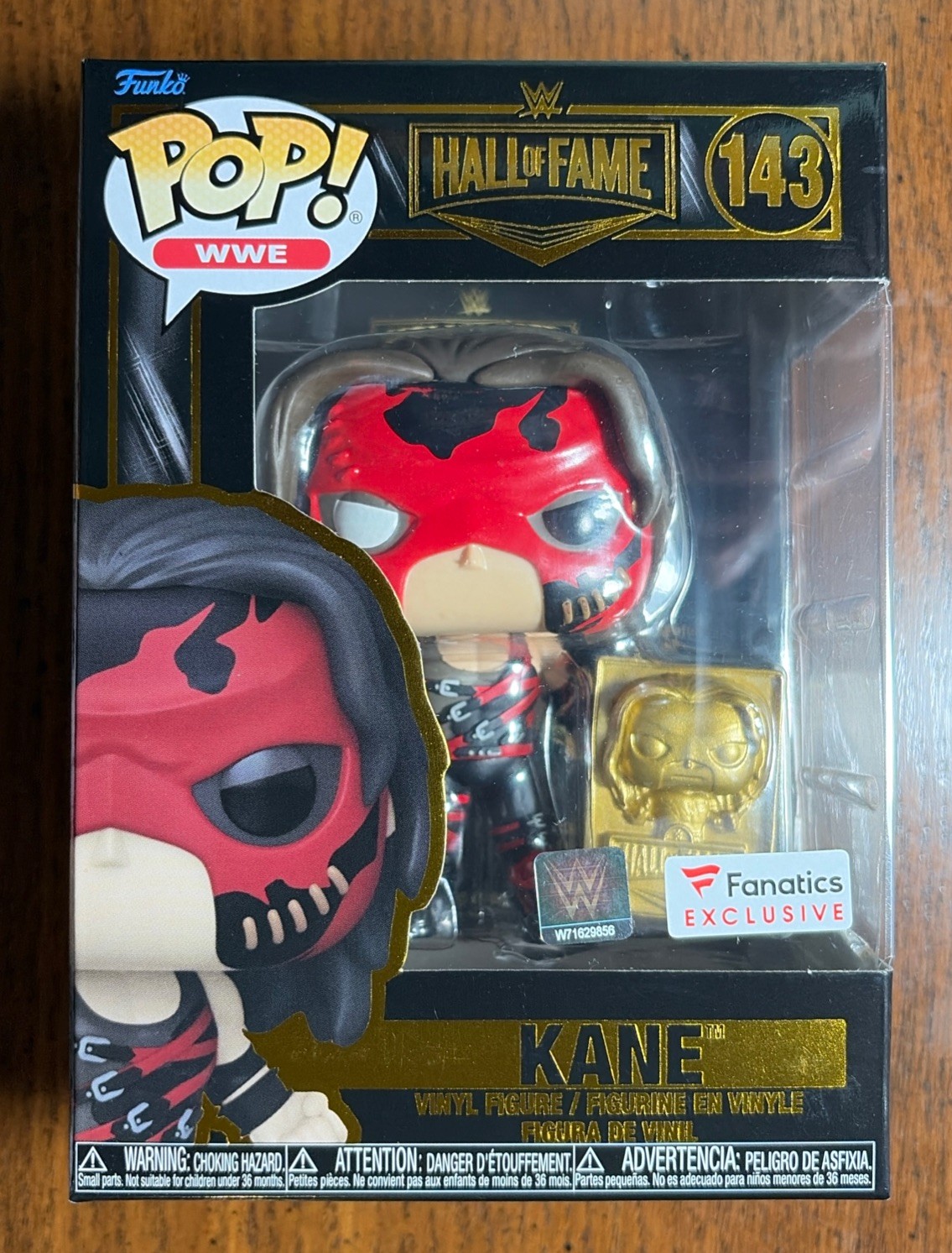 Funko POP WWE Kane (Hall of Fame) #143 Fanatics Exclusive w/ HOF Bust (Vaulted) Funko POP WWE Kane (Hall of Fame) #143 Fanatics Exclusive w/ HOF Bust (Vaulted)