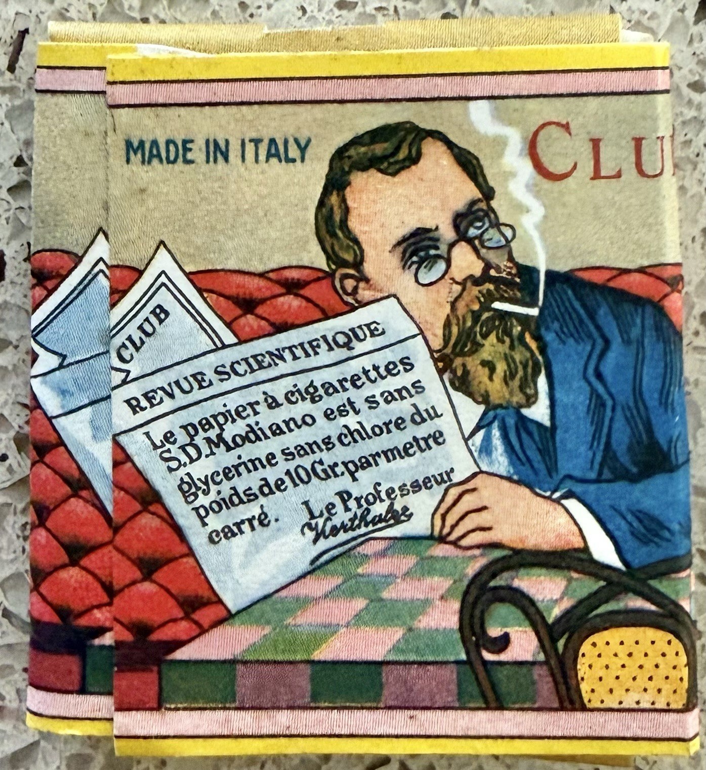 RARE VINTAGE MODIANO ROLLING PAPER TOBACCO UNOPENED TERRIFIC GRAPHICS ITALY G RARE VINTAGE MODIANO ROLLING PAPER TOBACCO UNOPENED TERRIFIC GRAPHICS ITALY G