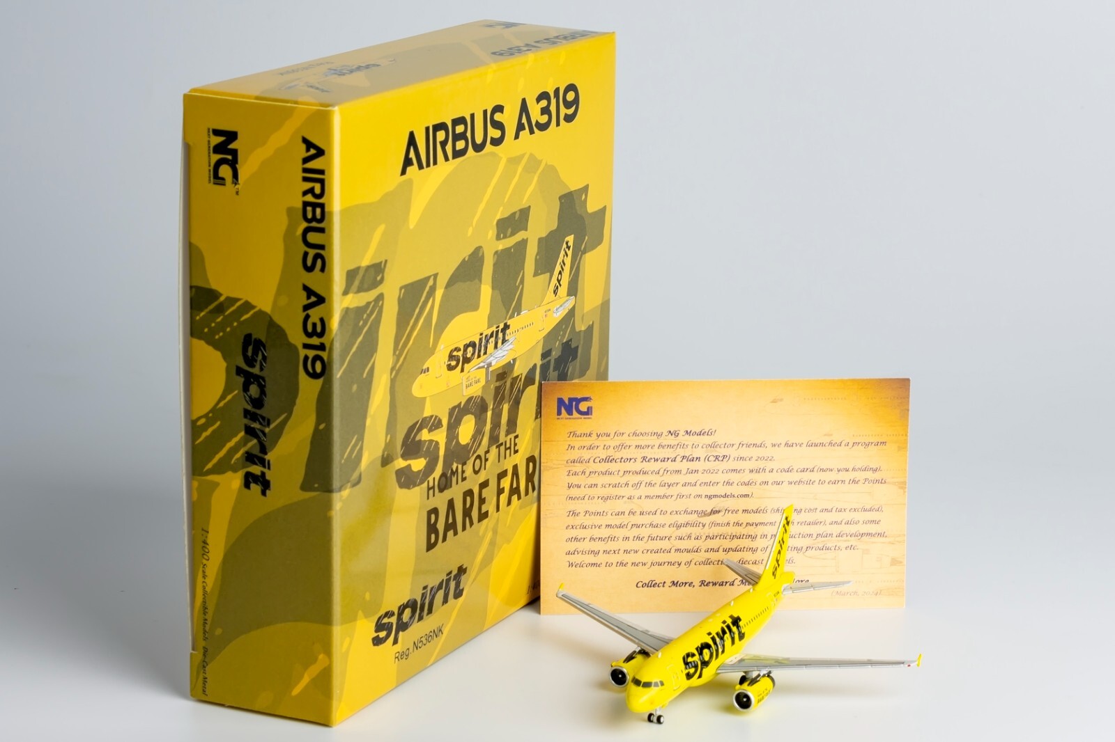 NG Model 1:400 Spirit Airlines Airbus A319-100 N536N Diecast Aircraft Jet Model NG Model 1:400 Spirit Airlines Airbus A319-100 N536N Diecast Aircraft Jet Model