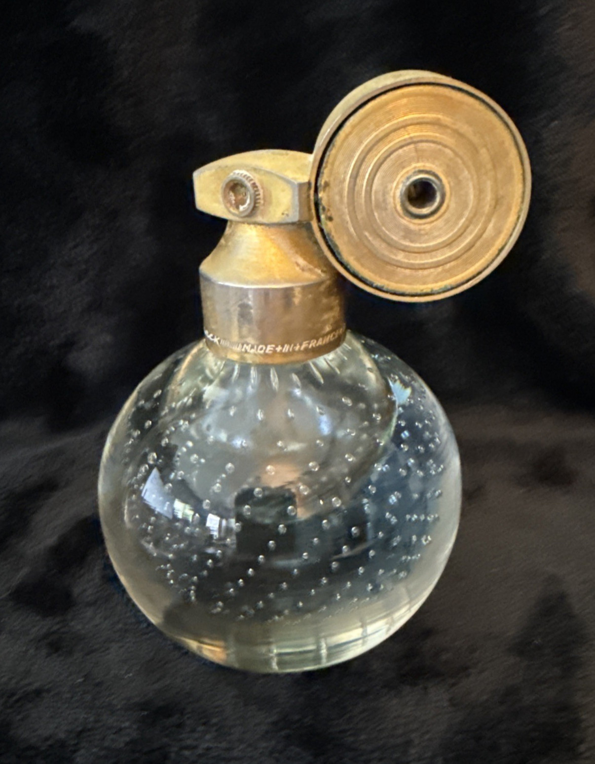 Vintage Marcel Franck Atomizer w/Captured Bubbles~Made in France Brevete SGDG Vintage Marcel Franck Atomizer w/Captured Bubbles~Made in France Brevete SGDG