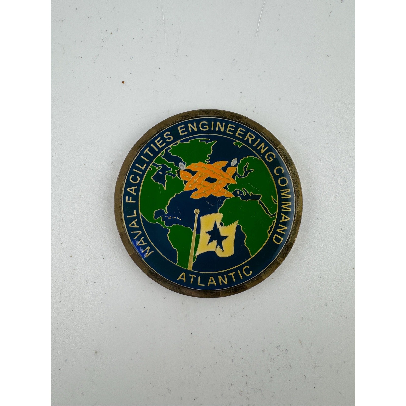 US Naval Facilities Engineering Command Challenge Coin