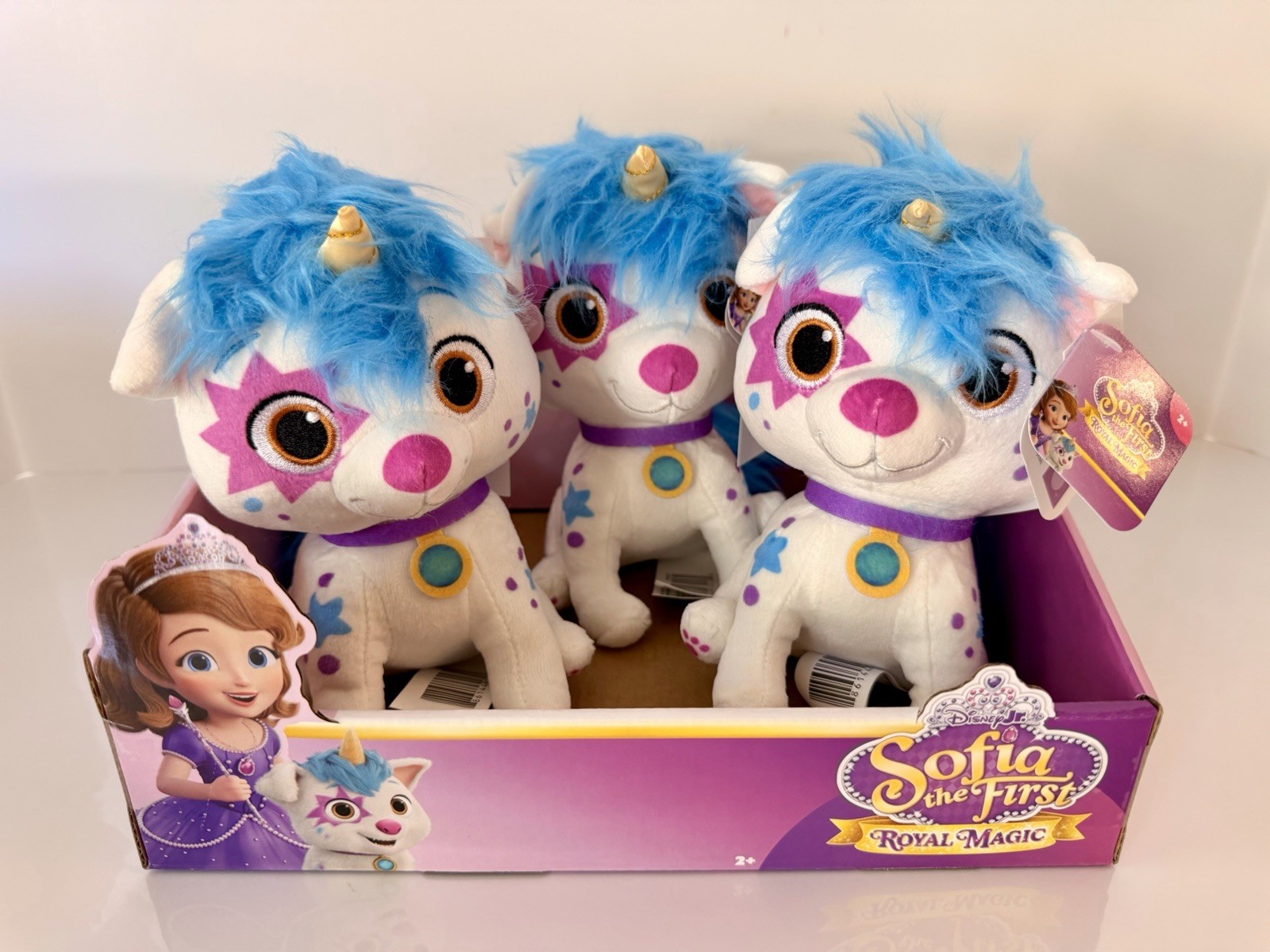 NEW Disney Sofia The First 7” Pepper Royal Magic Peppercorn Plush NEW Disney Sofia The First 7” Pepper Royal Magic Peppercorn Plush