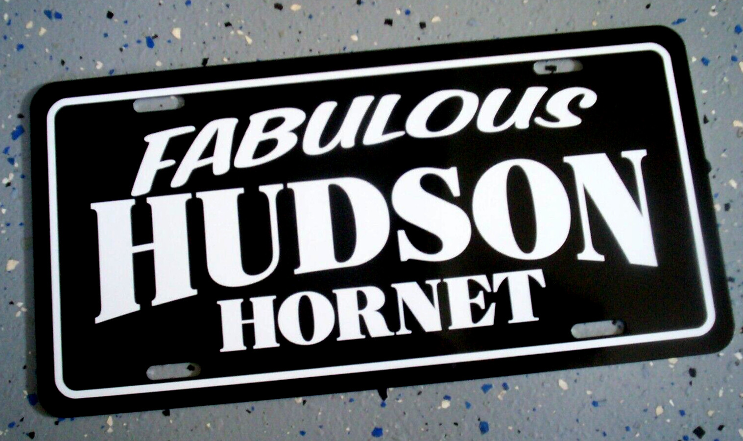 1951 1952 1953 1954 Fabulous Hudson Hornet license plate car tag 1951 1952 1953 1954 Fabulous Hudson Hornet license plate car tag