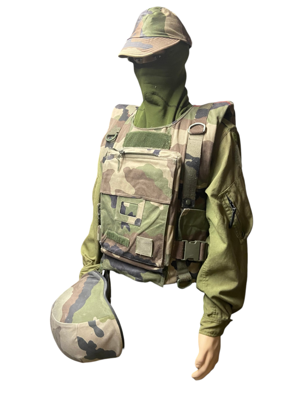 French Armed Forces CCE S3 Armor Vest W/ Extras