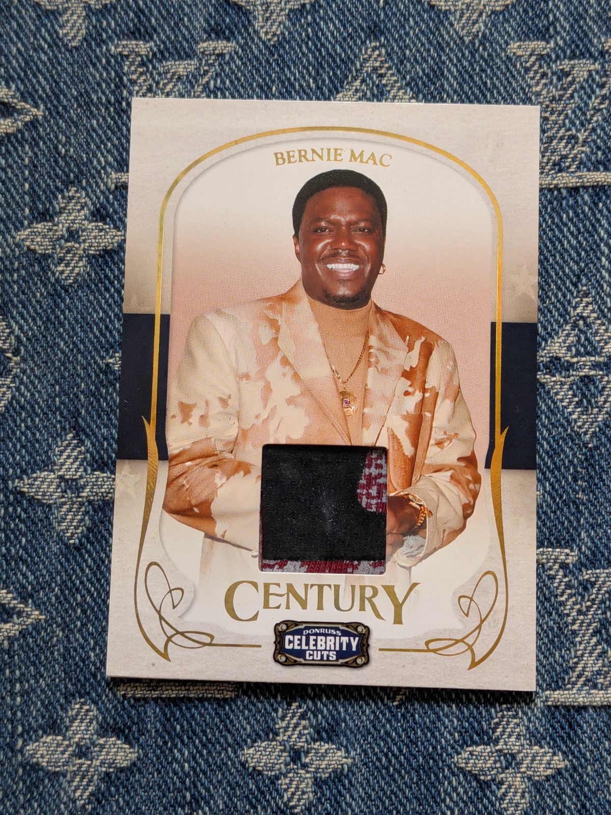 2008 Donruss Celebrity Cuts Century Prime Materials Bernie Mac 47/50 RARE 2008 Donruss Celebrity Cuts Century Prime Materials Bernie Mac 47/50 RARE