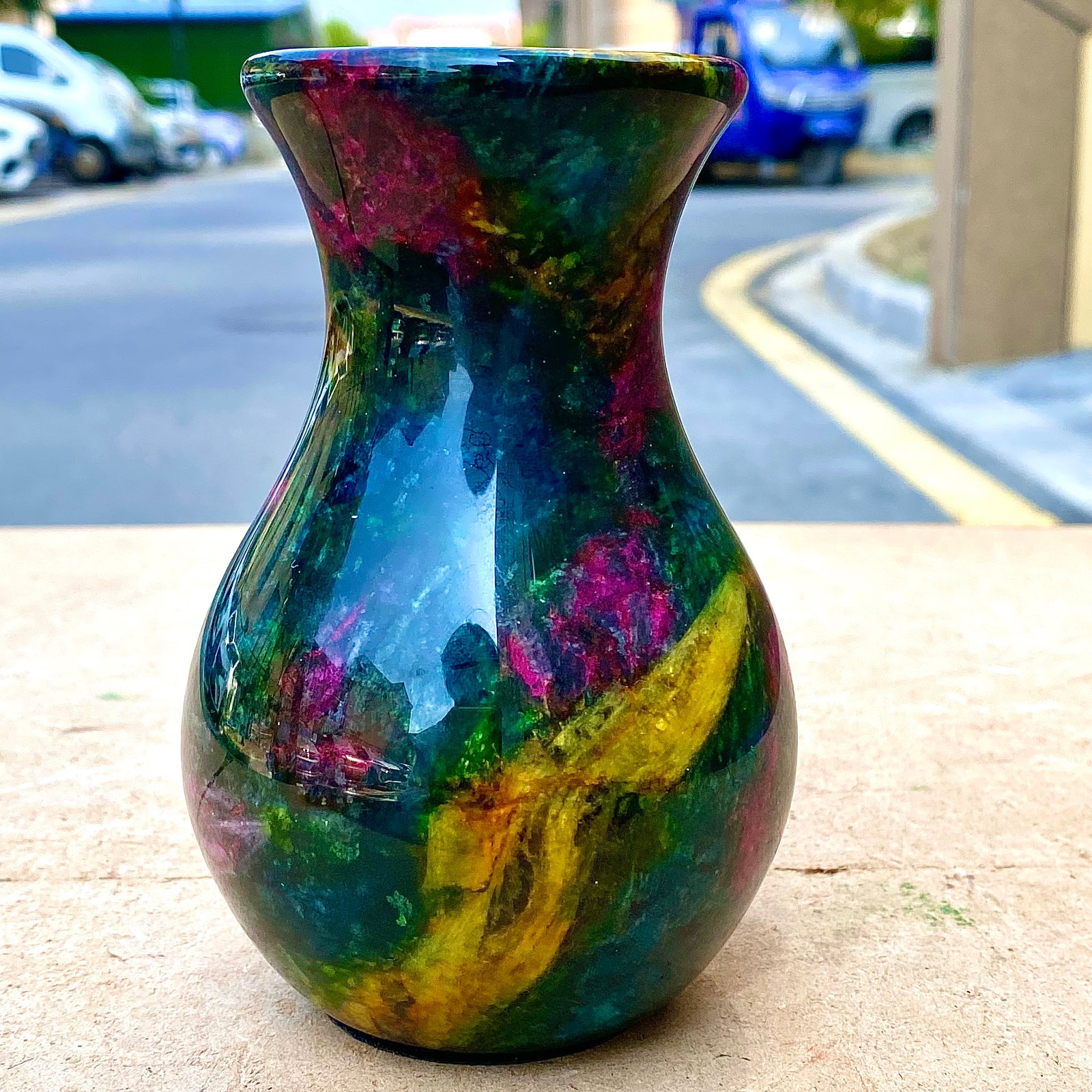 1.22LB  High quality colorful vases and home decor specimens