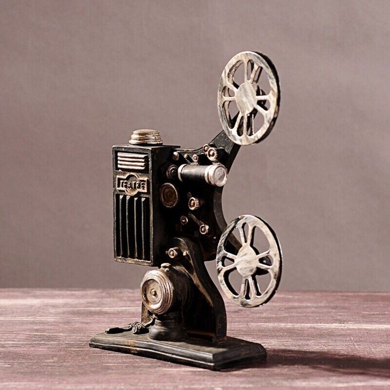 Retro Vintage Movie Projector Model For Shop Window Home Living Room Decorations