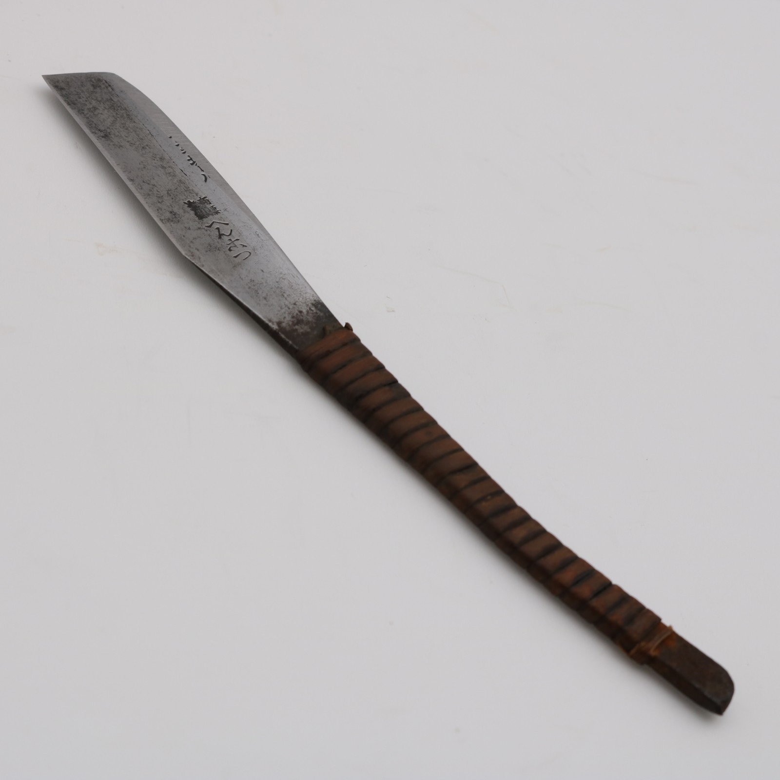 Henkotsu Japanese Straight Razor Kamisori 145mm Blade 44mm Honed Vintage Japan