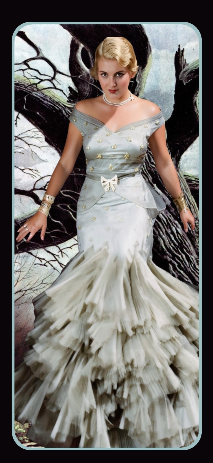 JEANETTE LOFF Movie Star in 1930 - 1930s Gown Fashion Laminated Photo Bookmark JEANETTE LOFF Movie Star in 1930 - 1930s Gown Fashion Laminated Photo Bookmark