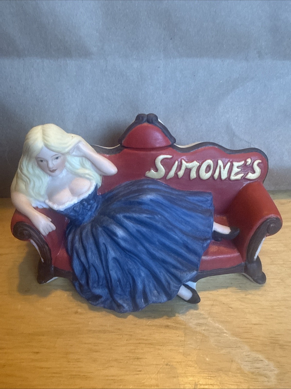 Vintage 80’s Dug’s Ranch Decanters Simone\'s Brothel Winnemucca Nevada Empty 1988 Vintage 80’s Dug’s Ranch Decanters Simone\'s Brothel Winnemucca Nevada Empty 1988
