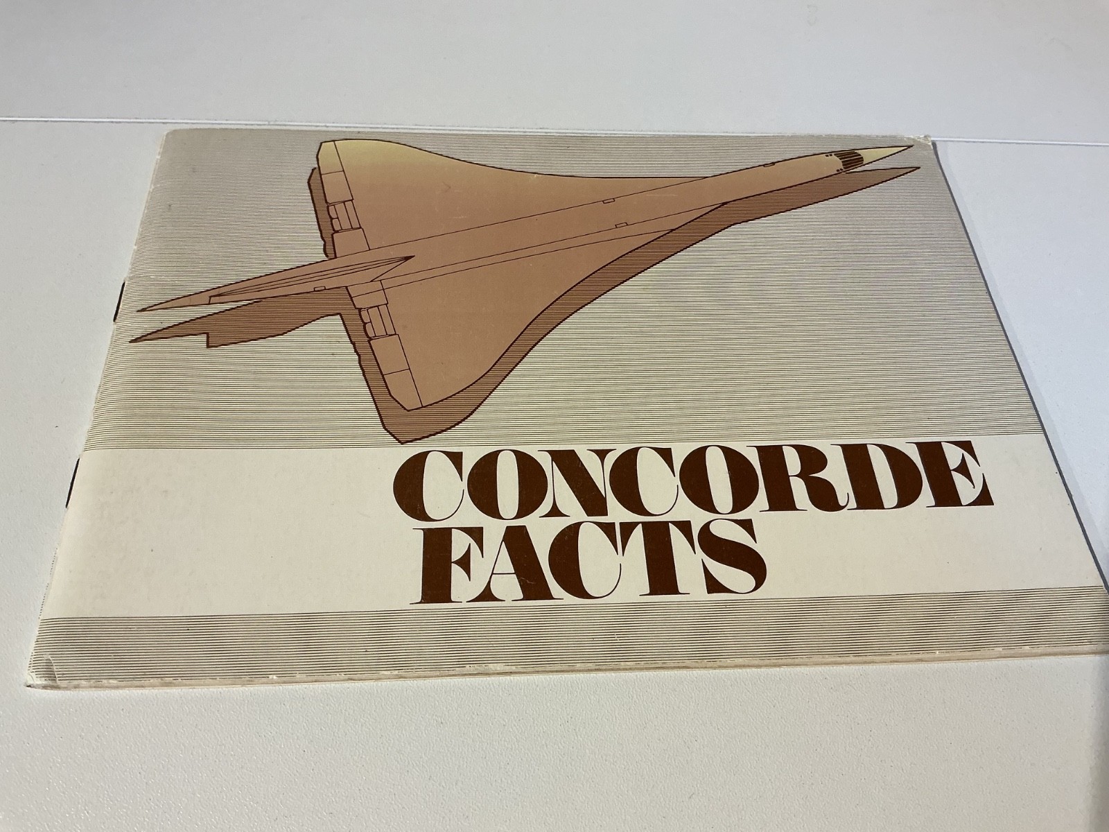 Concorde Facts Promotional Brochure BAC Aerospatiale September 1976