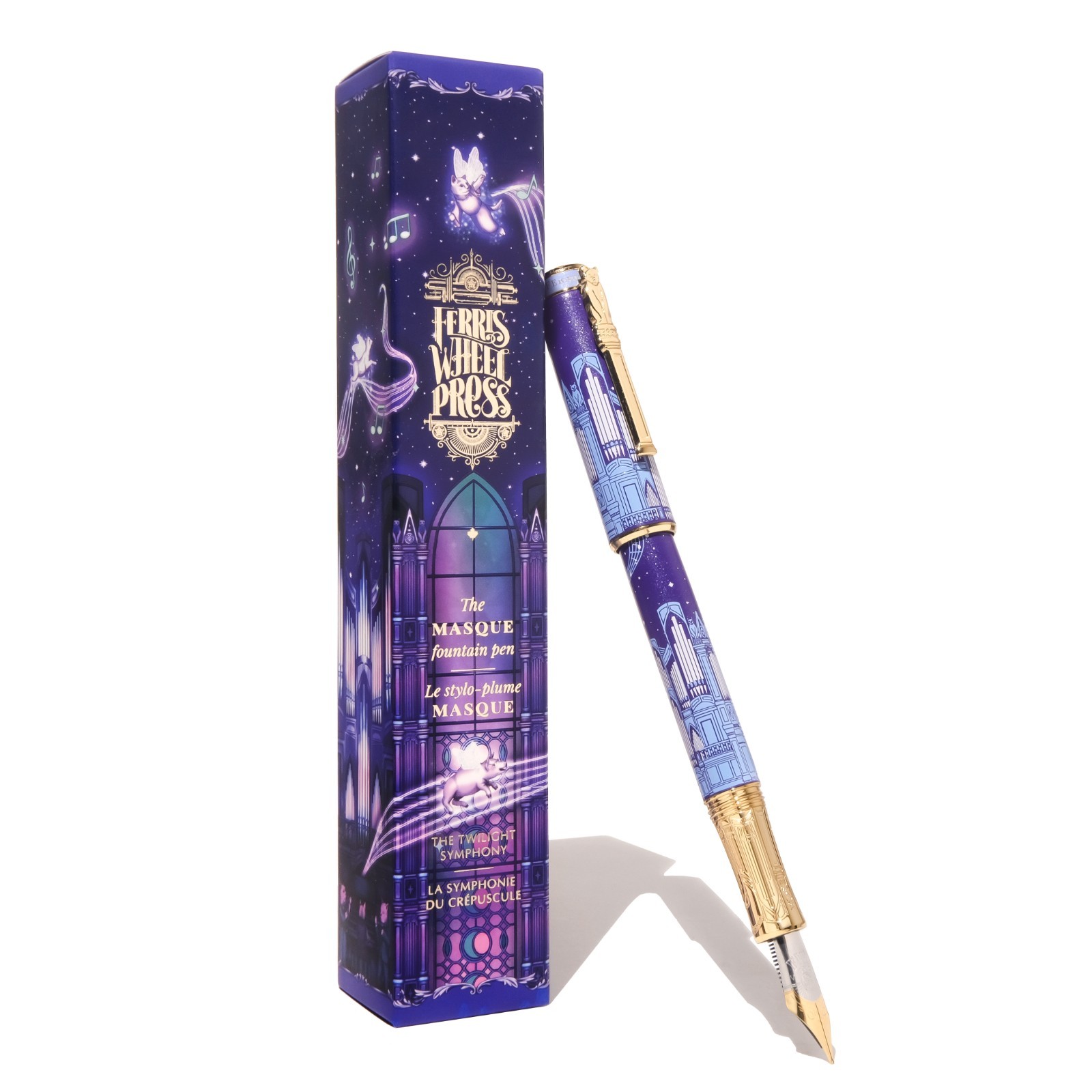 Ferris Wheel Press The Twilight Symphony Masque Fountain Pen-Fine Nib Ferris Wheel Press The Twilight Symphony Masque Fountain Pen-Fine Nib