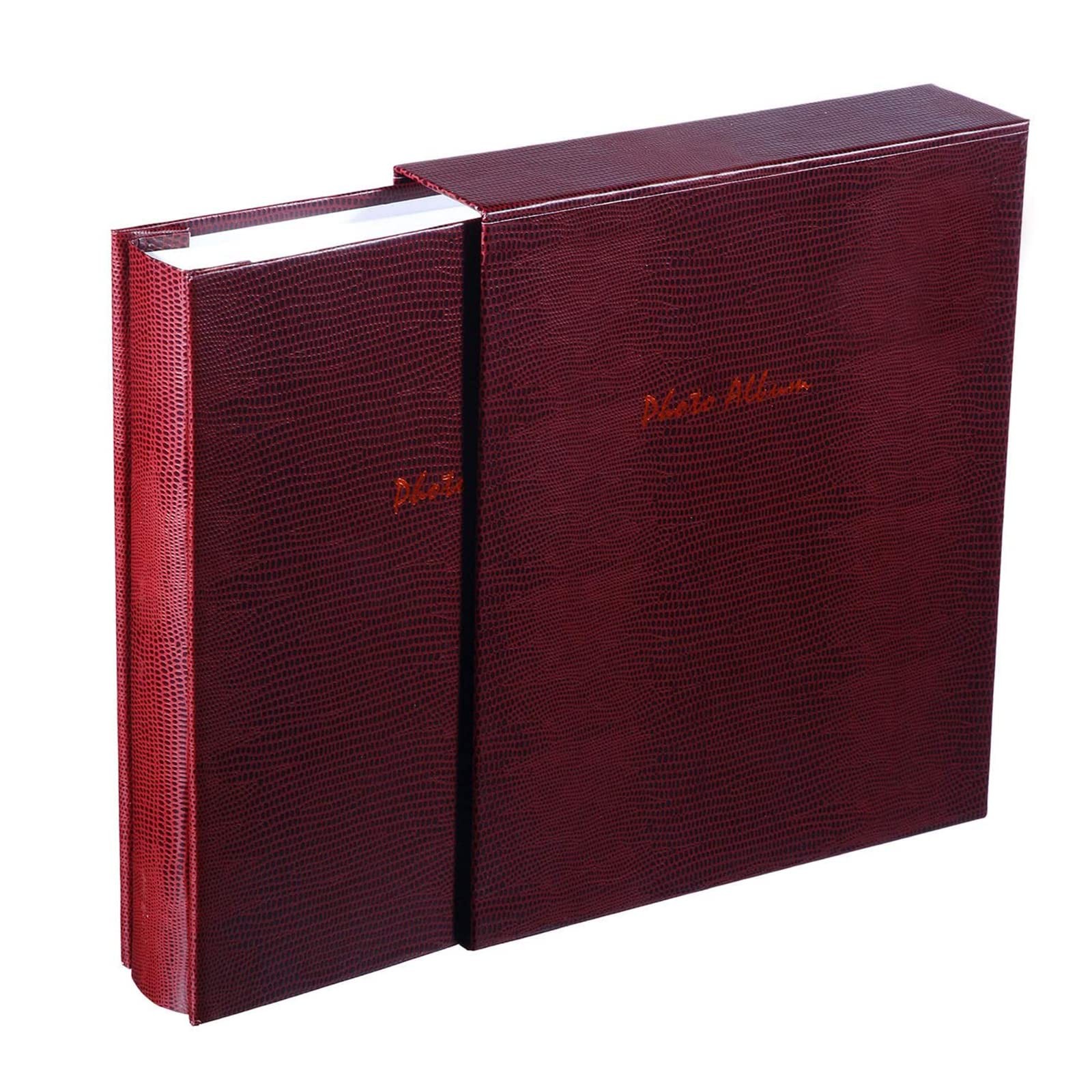 Small Photo Album 4x6 100 Photos, 50 Pages Hold 100 Maroon Small Photo Album 4x6 100 Photos, 50 Pages Hold 100 Maroon