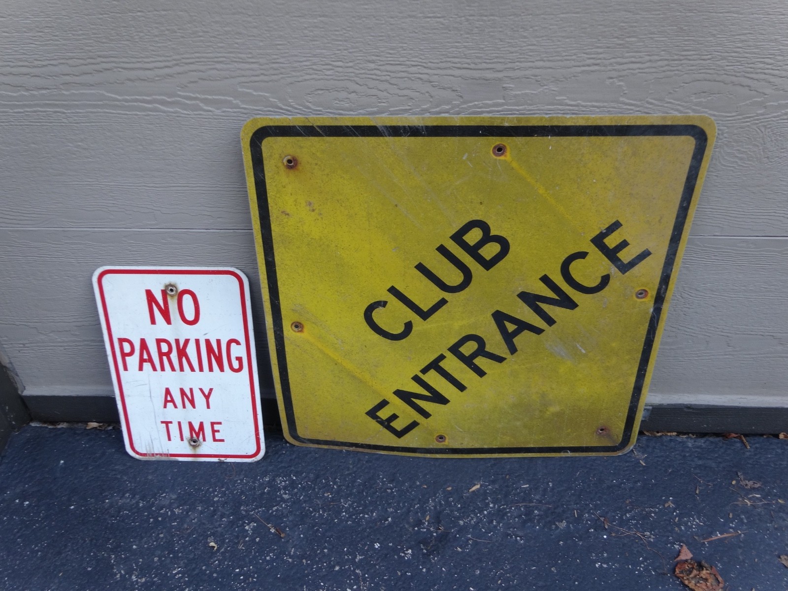 VINTAGE ORIGINAL MEDINAH COUNTRY CLUB IL GOLF PRESIDENT CUP  ENTRANCE METAL SIGN