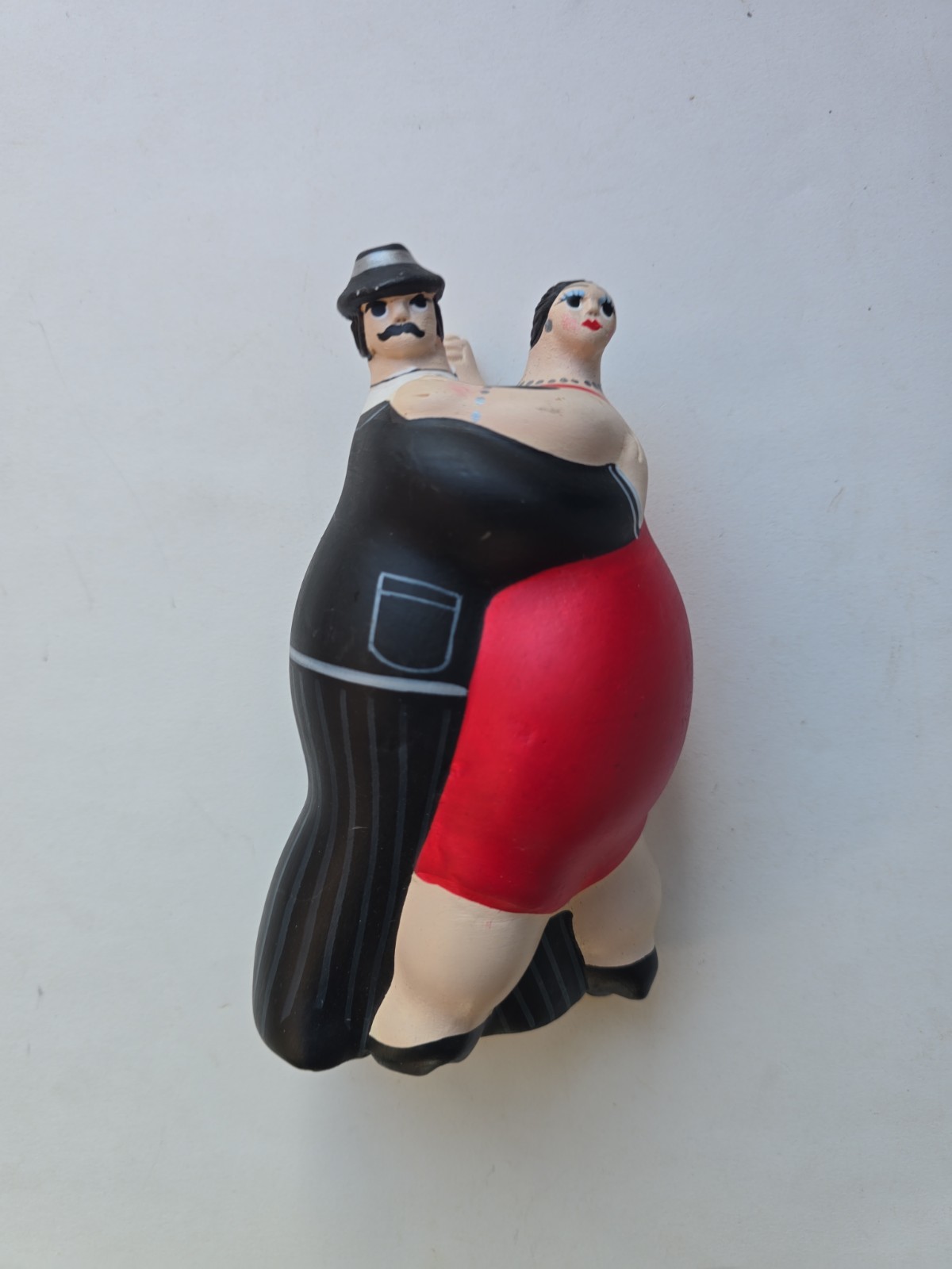 Vintage Tango Dancing Couple Ceramic Figurine Argentina 6” Vintage Tango Dancing Couple Ceramic Figurine Argentina 6”