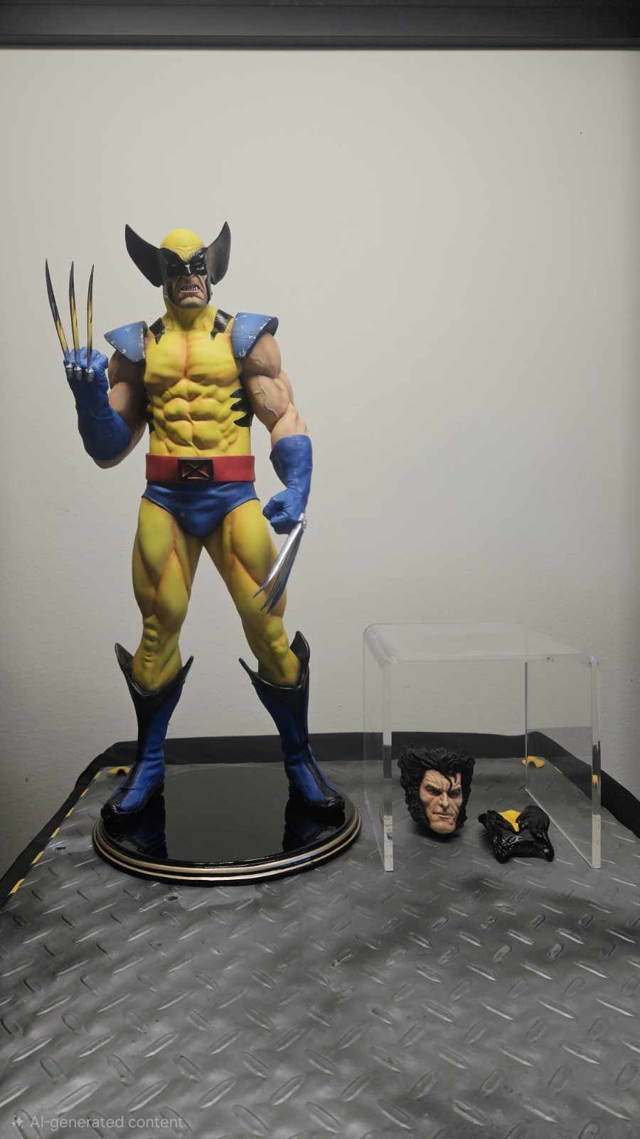 Custom Yellow Wolverine Statue 1/4 $700 Custom Yellow Wolverine Statue 1/4 $700