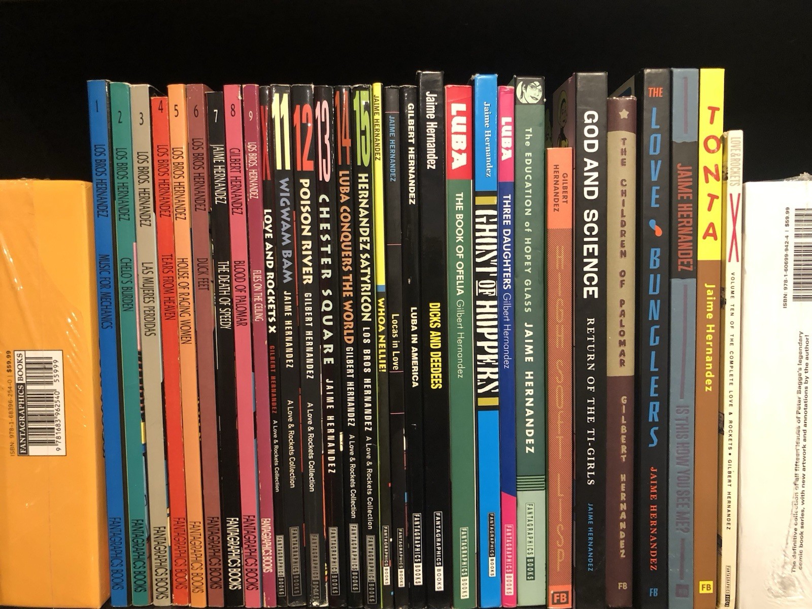 Almost Complete Love & Rockets Trade Paperbacks & Hardcovers Collection