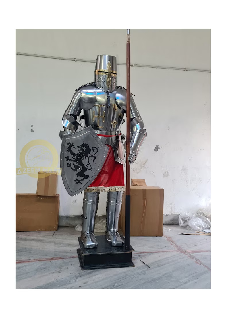 Medieval Epic Dark Full Body Complete Armor Set - Medieval Knight Suit Costume