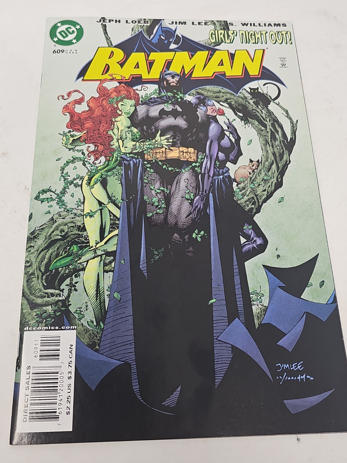 Batman #609 1st Appearance of Hush - Direct Edition Batman #609 1st Appearance of Hush - Direct Edition