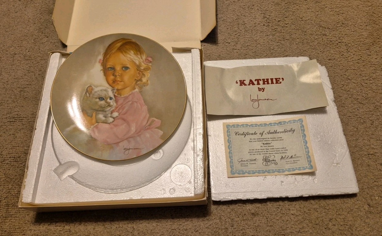 Vintage Kern Collectibles Collector Plate Vintage Kern Collectibles Collector Plate