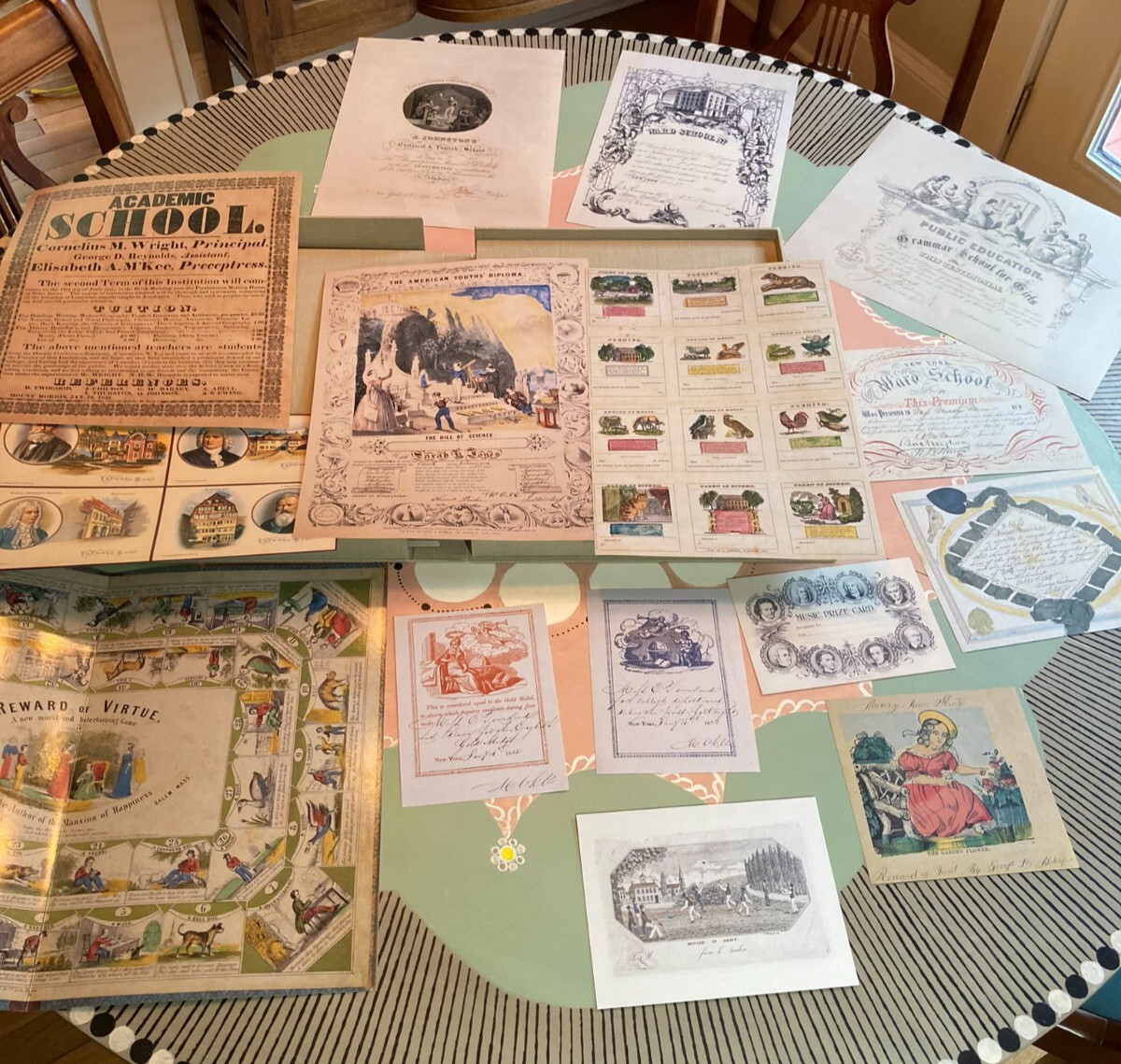 FENN MALPA. Rewards of Merit. Deluxe Signed 1/175. Ephemera Portfolio Box, 1994