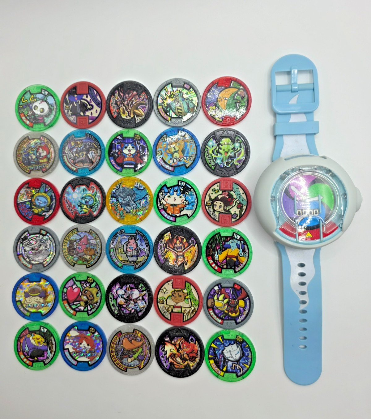 Bandai DX Yo-kai Watch U1 Prototype Ver.7 w/ 30 Medals Tested Working Japan