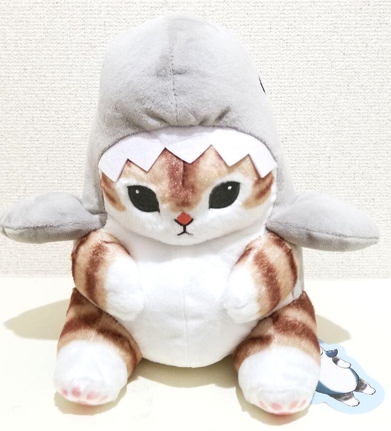 Mofusand Samenyan Cute Shark Cat 30cm BIG Plush Doll Furyu Taito Stuffed New
