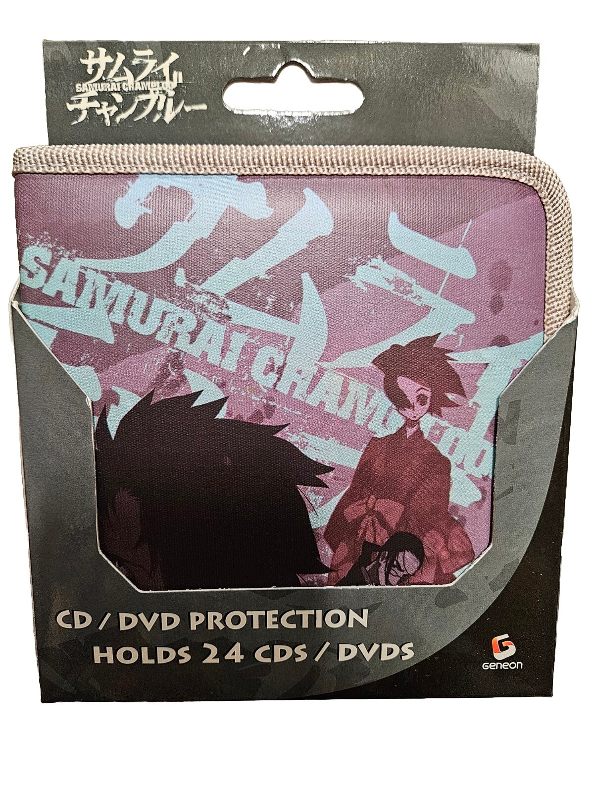 Geneon Vintage Samurai Champloo CD/DVD 24 Case HOLDER Anime HTF Oldstock