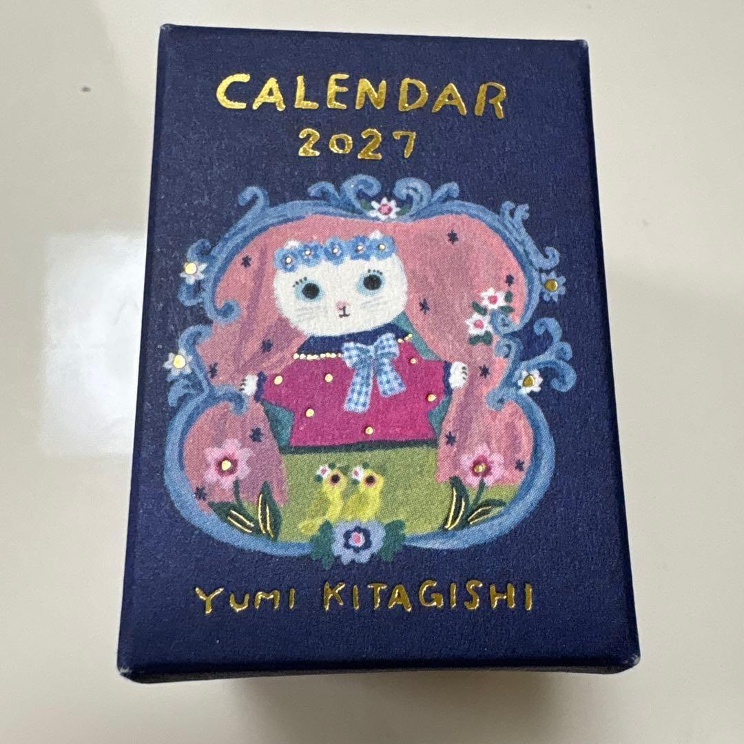 2027 Daily Tear-Off Calendar Yumi Kitagishi Mini Japanese Style NK4500 New