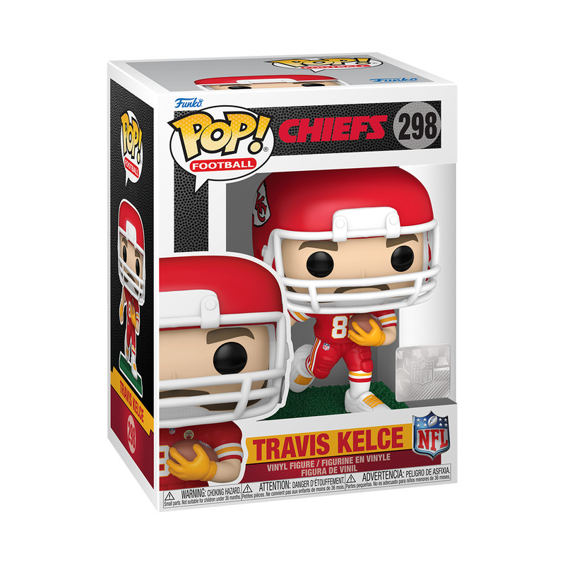 TRAVIS KELCE 298 - KANSAS CITY CHIEFS - FUNKO POP - BRAND NEW - NFL 83910